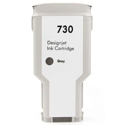 HP 730 Gris Cartucho de Tinta Compatible - Reemplaza P2V72A/P2V66A
