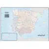 Selvi Mapa Mudo Político de España A4 - 50 Unidades