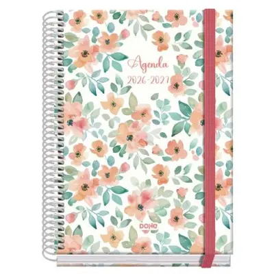 Dohe Agenda Escolar Prime A5 Espiral Cartón Forrado Mod. Candy 2026-2027