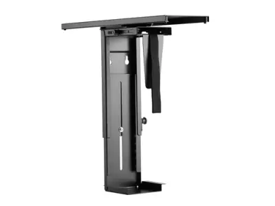 Equip Soporte CPU Giratorio 360° Bajo Mesa Acero Negro Max. 10kg