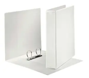 Esselte Canguro Plus Carpeta de Anillas A4 2 Anillas 40mm Capacidad 380 Hojas Color Blanco