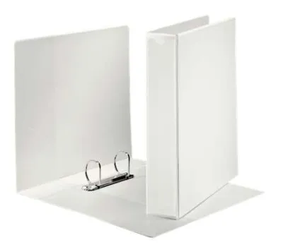 Esselte Canguro Plus Carpeta de Anillas A4 2 Anillas 40mm Capacidad 380 Hojas Color Blanco