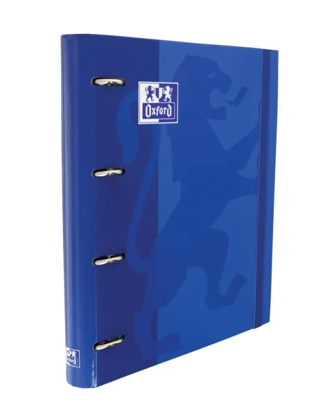 Oxford Carpeta Anillas 4 X 35mm Classic European Binder C/Recambio 100H A4+ T/Extradura Azul Marino