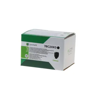 Lexmark Cartucho de Tóner Original Negro 78C2XK0 para CS421/CS521/CS622/CX421/CX522/CX622/CX625
