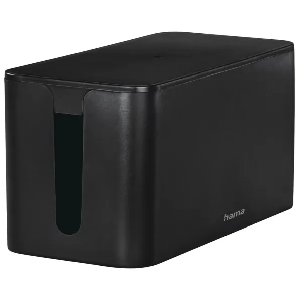 Hama Mini Caja para Regletas y Cables, Protección Infantil, 23.5x11.5x12cm, Negro