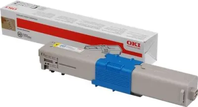 Oki Cartucho de Tóner Original Amarillo para C301DN, C321DN y MC342DN