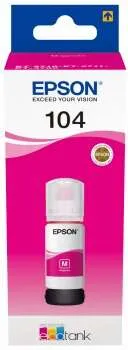 Epson Tinta Bote Magenta Nº 104 para Ecotank ET-2710, 2711, 2726, 2815