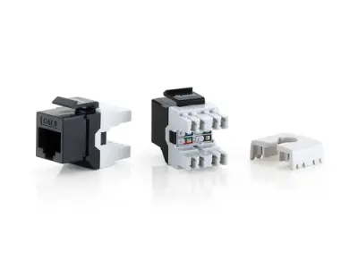 Equip Kit 8 Uds Conector Hembra RJ45 UTP Cat6 Panel Keystone