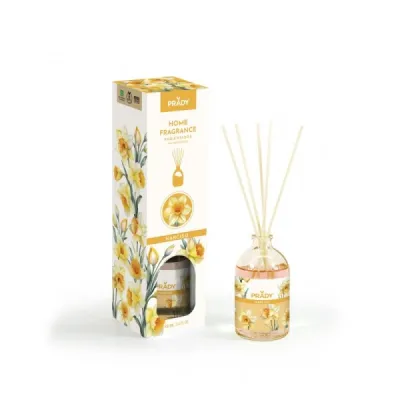 Prady Ambientador Mikado Narciso 100 ml con Varitas Difusoras de Cristal