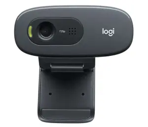 Logitech Webcam C270 720p - Cámara de Video para Hogar y Oficina