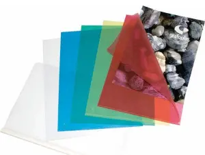 Grafoplás Dossier Uñero PP 110 Micras Folio Transparente - 100 Unidades