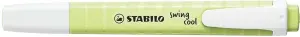 Stabilo Swing Cool Marcador Fluorescente Pastel Chispa de Lima Cuerpo Plano Punta Biselada 1-4mm Tinta a Base de Agua