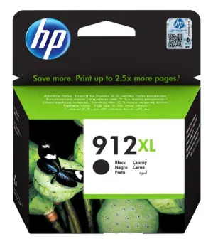 HP 912XL Cartucho de Tinta Negro Original