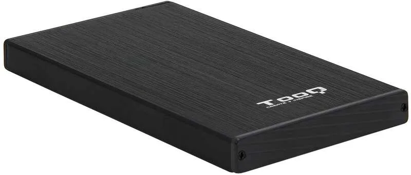 Tooq Carcasa Externa Hdd/Sdd 2.5" Hasta 9,5Mm Sata Usb 3.0 - Color Negro
