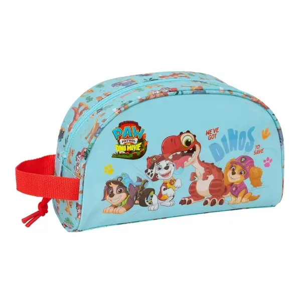 Safta Neceser Paw Patrol Dino Rescue Adaptable a Carro 26x16x9cm Color Azul Pastel