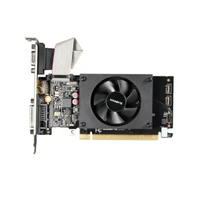 GIGABYTE GeForce GT 710 2 GB GDDR3 Tarjeta Gráfica