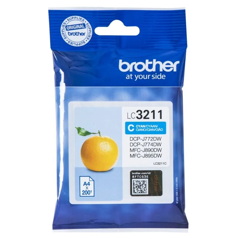 Brother Tinta Cian DCP-J572DW, MFC-J491DW/J497DW/J890DW/J895DW