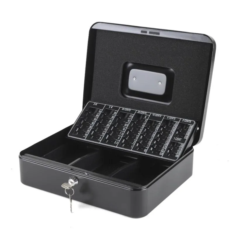 Iggual Caja Efectivo 3+8 30X24X9 Cm Iron-Tiny
