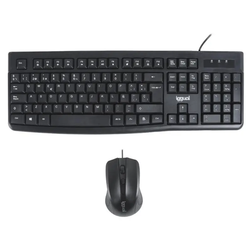 iggual Kit Teclado y Ratón CMK-BUSINESS2 Negro