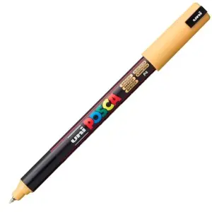 Posca Marcador PC-1MR No Permanente Punta Extrafina 0.7mm Albaricoque