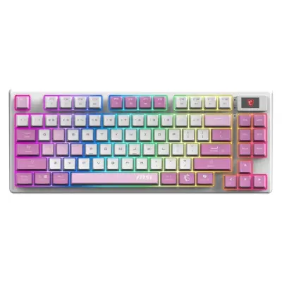MSI Teclado Forge GK600 TKL Wireless Violet ES
