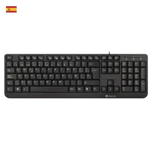Teclado NGS Funky V3 Corded USB 104 Teclas Negro