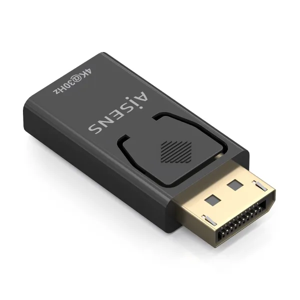 Aisens Conversor Displayport A Hdmi - Dp/M - Hdmi/H - 4K30Hz - Color Negro