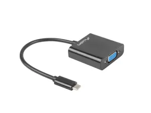 Lanberg Adaptador Gráfico USB 1920 x 1200 Pixeles Negro
