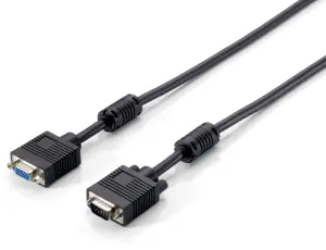 CABLE ALARGO SVGA EQUIP 3COAX MACHO - HEMBRA 10M CON FERRITA 118804