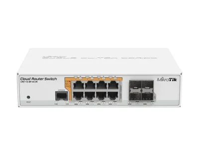 Mikrotik Crs112-8P-4S-In Switch 8Xgb 4Xsfp L5