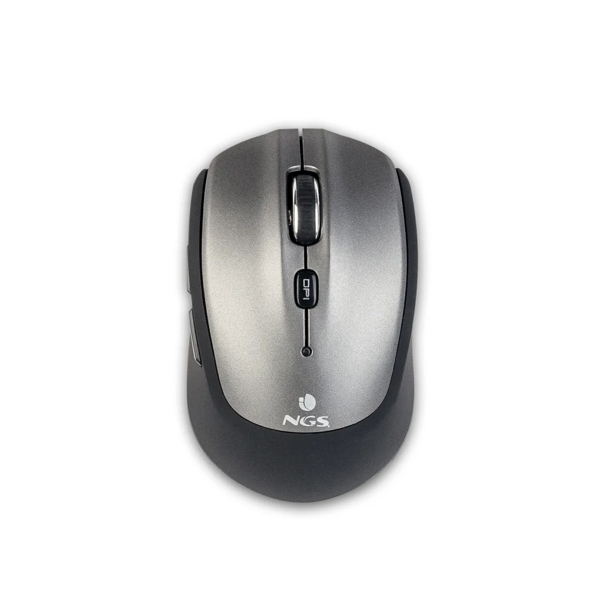 Ngs Mouse Wireless Y Bluetooth Frizz 1000/1600 Dpi Plata/Negro