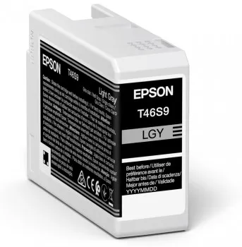 Epson T46S9 Gris Light Cartucho De Tinta Pigmentada Generico - Reemplaza C13T46S900