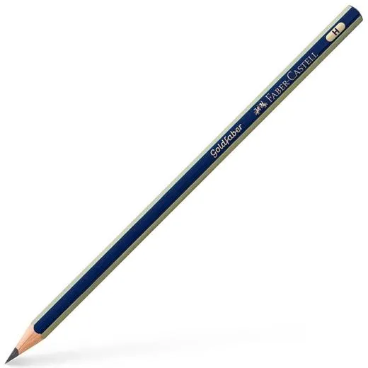 Faber Castell Lápiz De Grafito 1221 Goldfaber H