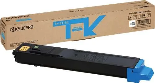 Kyocera Tk8115 Cyan Cartucho De Toner Original - 1T02P3Cnl0/Tk8115C