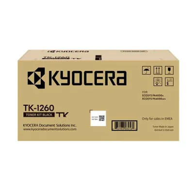 Kyocera TK1260 Cartucho de Tóner Original Negro