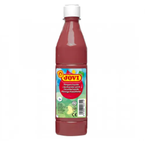 Jovi Témpera Líquida School Marrón Botella De 500Ml