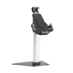 AISENS SOPORTE DE SOBREMESA ANTIROBO AJUSTABLE (1 PIVOTE) PARA TABLET, NEGRO