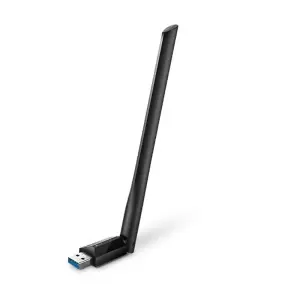 TP-Link Adaptador USB Inalámbrico AC1300 Doble Banda con Antena Externa MU-MIMO
