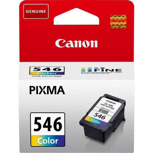 Canon Tinta Tricolor CL 546 para Impresoras PIXMA MG 2450/2550