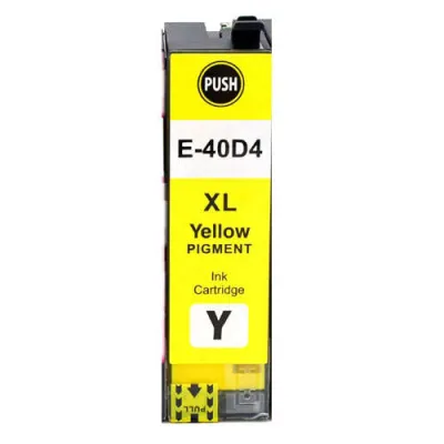 Epson T40D4 Amarillo Cartucho de Tinta Pigmentada Compatible C13T40D440/C13T40C440