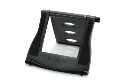 Kensington Smartfit Easy Riser Soporte Para Portatil De 12 A 17" - Estructura Que Facilita La Ventilacion - 3 Ajustes De Altura - Diseño Universal - Color Gris Oscuro