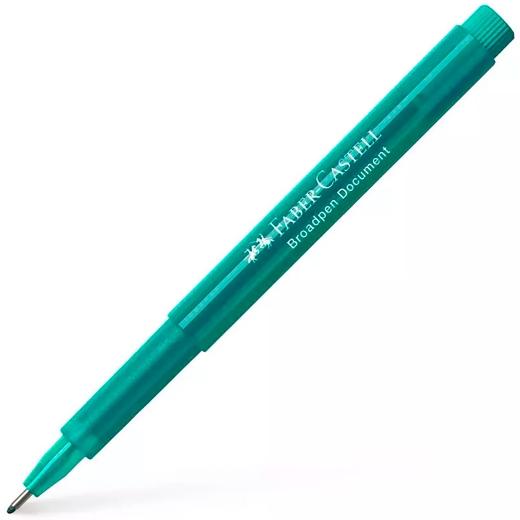 Faber Castell Rotulador Broadpen Document 0.8Mm Turquesa