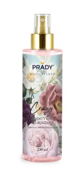 Prady Body Splash Crazy 250 ml Spray Pulverizador