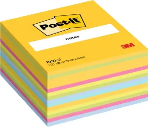 Post-It Cubo De Notas Adhesivas Colores Ultra 450 Hojas 76x76
