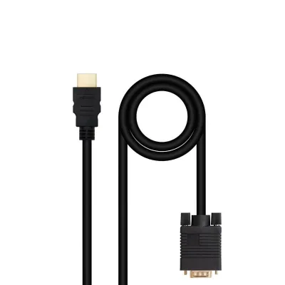 Nanocable Cable Conversor HDMI a VGA 1.8m - Color Negro