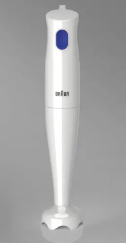 BATIDORA DE MANO BRAUN MINIPIMER 1 MQ10.000PWH MOTOR 450W APTO PARA LAVAVAJILLAS