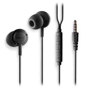 NGS Auricular Intrauditivo Cross Drift Negro con Micrófono