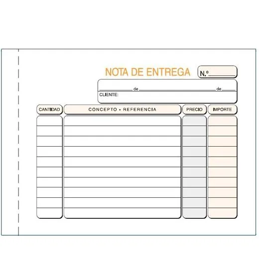 Loan Talonario Entregas Octavo Apaisado Triplicado Autocopia