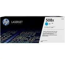 HP LaserJet M553 Toner 508X Cian Alta Calidad