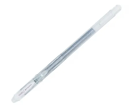Uni-ball Signo Sparkling UM-120SP Roller Tinta Gel 1mm Plata Efecto Purpurina
